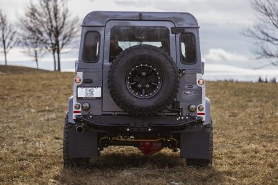 Land Rover Defender Byzek D110 ruota di scorta posteriore