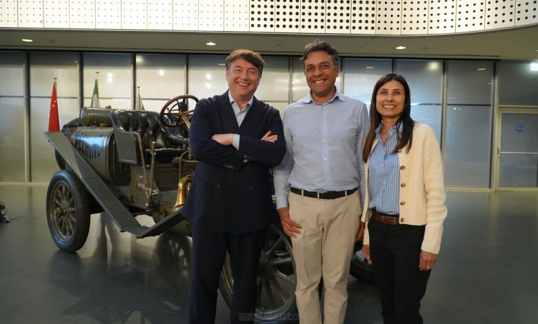 La Itala utilizzata nel Raid del 1907 che rappresenta oggi un pezzo della collezione museale torinese, sottoposta a interventi di conservazione per mantenerne l’integrità.
