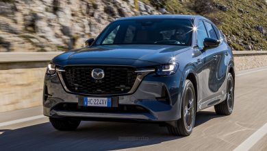 Mazda CX-60 PHEV su strada