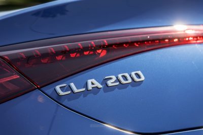 Mercedes CLA Hybrid logo CLA 200 portellone posteriore