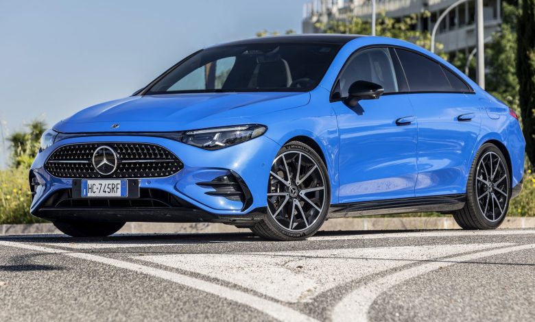 Mercedes CLA Hybrid anteriore 3/4