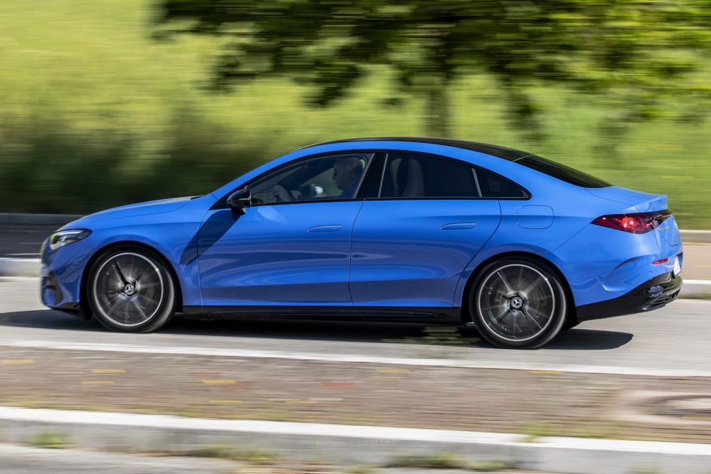 Mercedes CLA Hybrid test su strada
