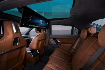 BMW Serie 7 i7 60 xDrive sedili posteriori