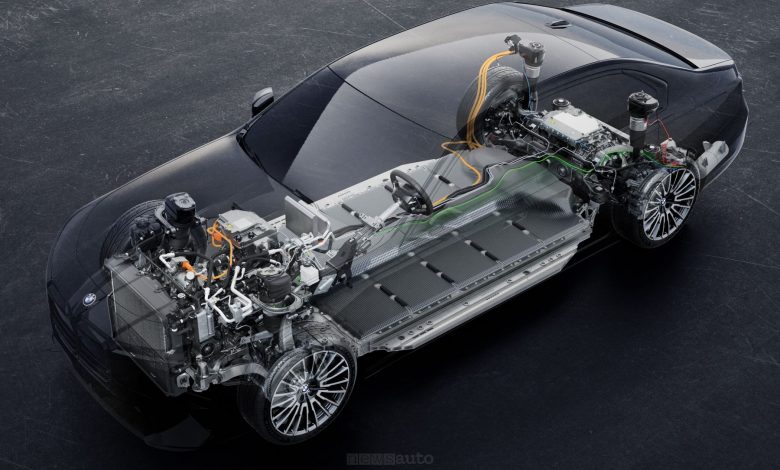 BMW Serie 7 i7 powertrain elettrico