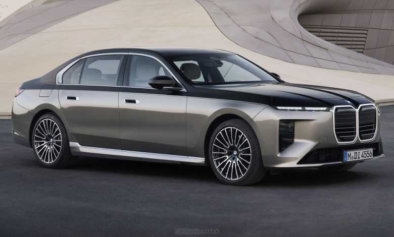 BMW Serie 7 740 xDrive anteriore 3/4