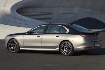 BMW Serie 7 740 xDrive posteriore 3/4