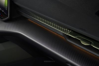 Nuova Cupra Raval VZ rivestimento della plancia