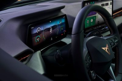 Nuova Cupra Raval display quadro strumenti