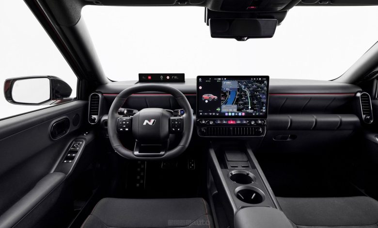 Nuova Hyundai Ioniq 3 plancia abitacolo