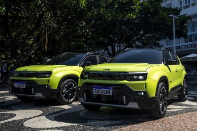 Nuova Jeep Avenger anteriore 3/4