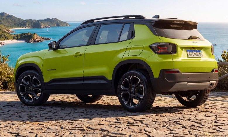 Nuova Jeep Avenger posteriore 3/4