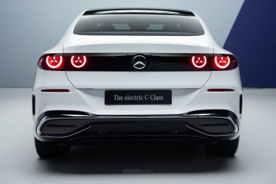 Nuova Mercedes Classe C posteriore