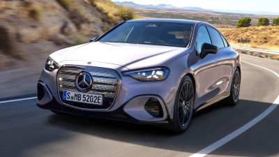 Nuova Mercedes Classe C su strada