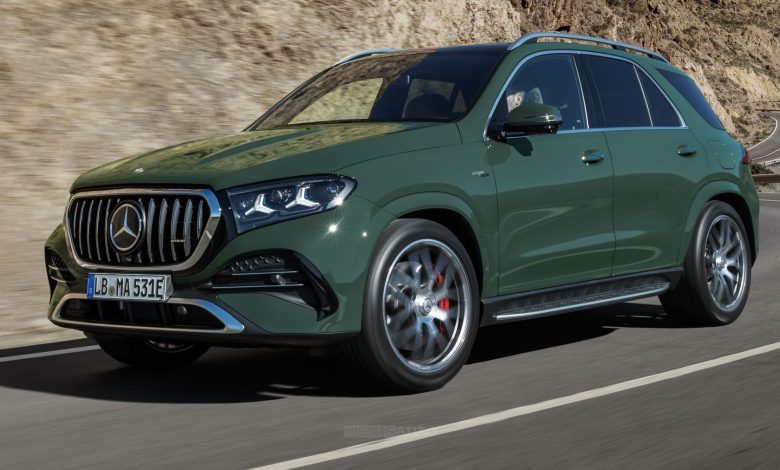 Nuova Mercedes-AMG GLE 53 Hybrid 4Matic+ su strada