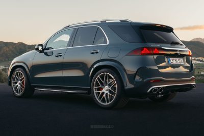 Nuova Mercedes-AMG GLE 53 Hybrid 4Matic+ posteriore 3/4