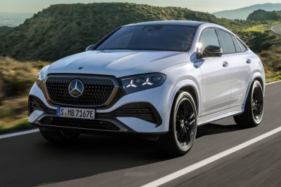 Nuova Mercedes-Benz GLE Coupé 2026 su strada