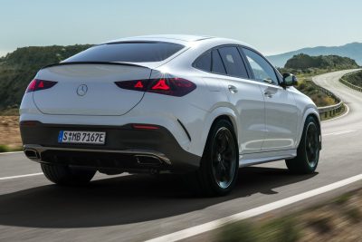 Nuova Mercedes-Benz GLE Coupé 2026 su strada