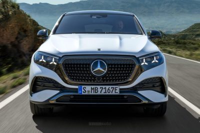 Nuova Mercedes-Benz GLE Coupé 2026 su strada