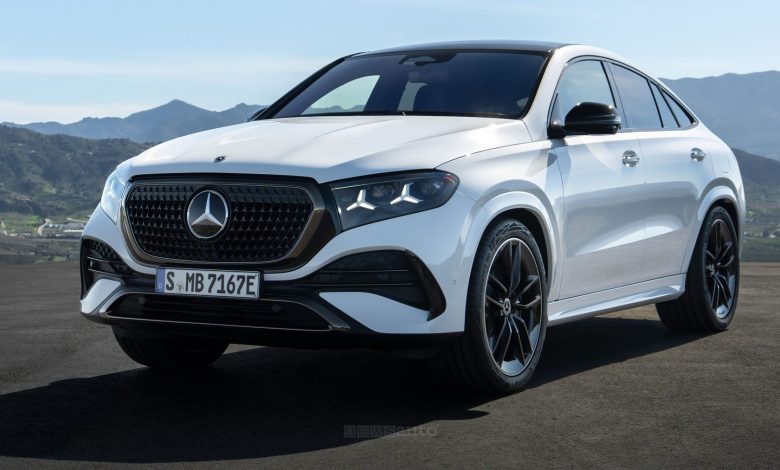 Nuova Mercedes-Benz GLE Coupé 2026 anteriore 3/4