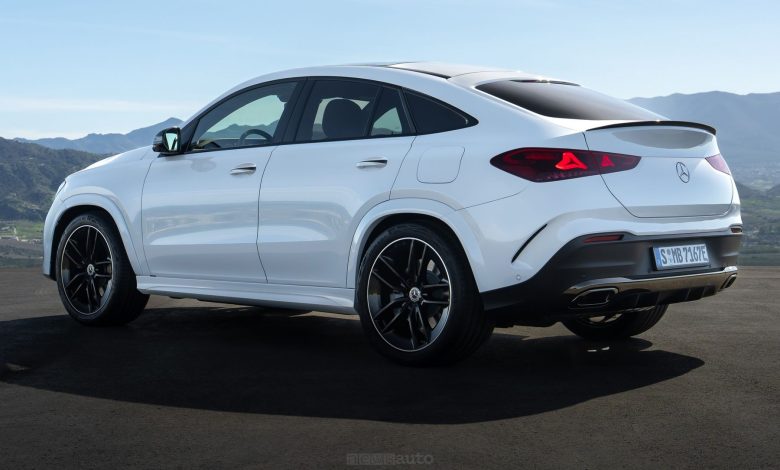 Nuova Mercedes-Benz GLE Coupé 2026 posteriore 3/4