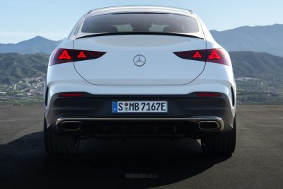 Nuova Mercedes-Benz GLE Coupé 2026 posteriore