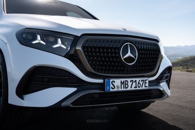 Nuova Mercedes-Benz GLE Coupé 2026 griglia e paraurti anteriore