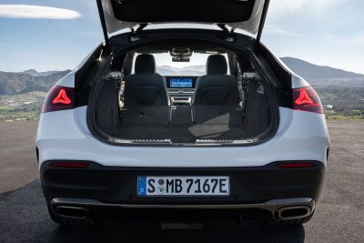 Nuova Mercedes-Benz GLE Coupé 2026 bagagliaio