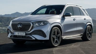 Nuova Mercedes-Benz GLE 2026 anteriore 3/4