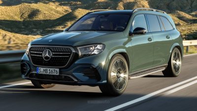 Mercedes-Benz GLS su strada