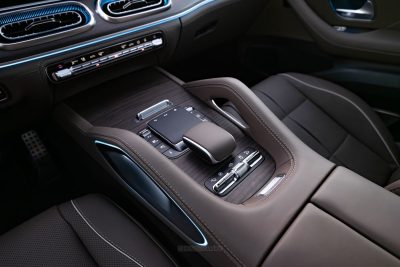 Mercedes-Benz GLS comandi della console centrale