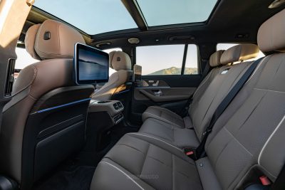 Mercedes-Benz GLS sedili posteriori