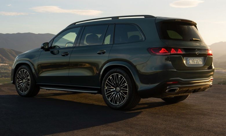 Mercedes-Benz GLS posteriore 3/4