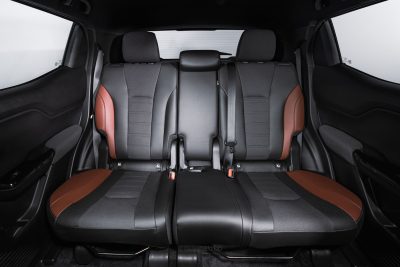 Nuova Suzuki e Vitara sedili posteriori