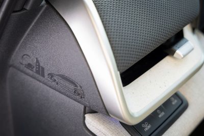 Nuova Volkswagen ID. Polo dettaglio disegnato sulla plancia