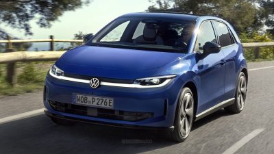 Nuova Volkswagen ID. Polo su strada