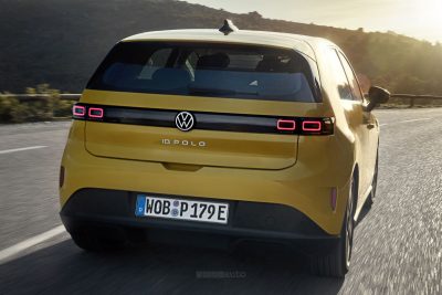 Nuova Volkswagen ID. Polo su strada