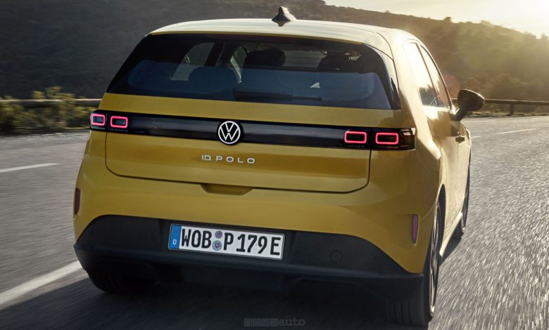 Nuova Volkswagen ID. Polo su strada