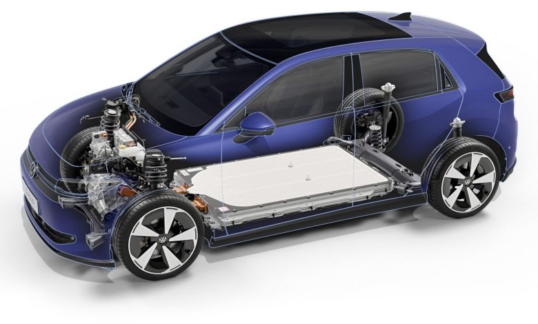 Nuova Volkswagen ID. Polo powertrain e batteria