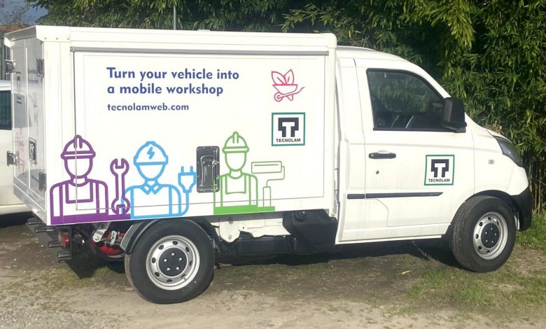 Piaggio Porter NP6 con alimentazione bifuel benzina e metano (CNG)