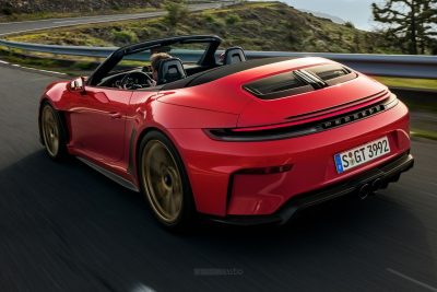 Nuova Porsche 911 GT3 S/C su strada