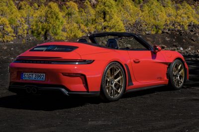 Nuova Porsche 911 GT3 S/C posteriore 3/4