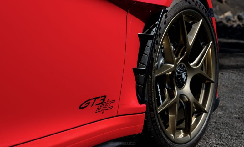 Nuova Porsche 911 GT3 S/C cerchi anteriori da 20"