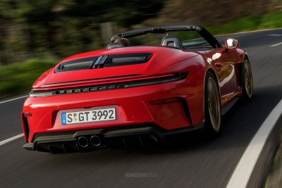 Nuova Porsche 911 GT3 S/C su strada
