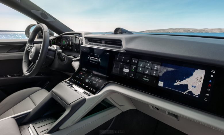 Porsche Cayenne Turbo Coupé Electric plancia abitacolo