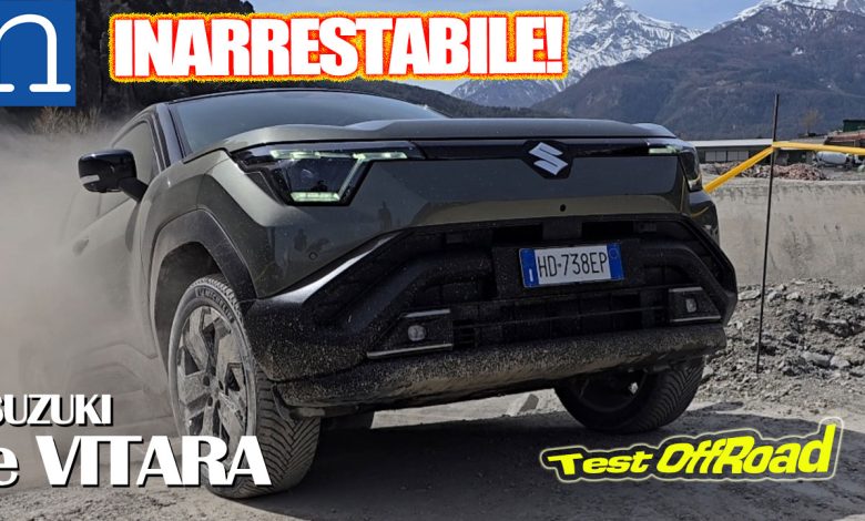 Suzuki e Vitara video prova