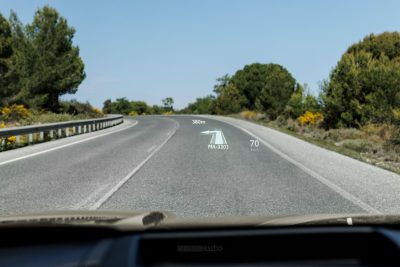 Toyota RAV4 PHEV Premium head-up display