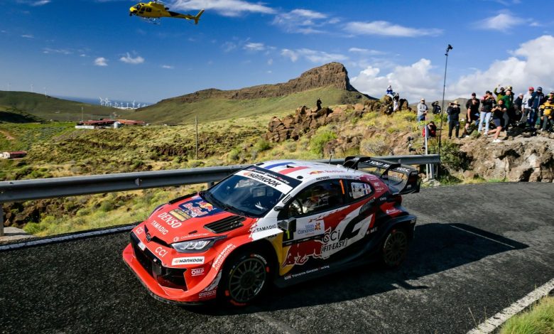Toyota ha dominato il Rally delle Isole Canarie con quattro GR Yaris Rally1 nelle prime quattro posizioni