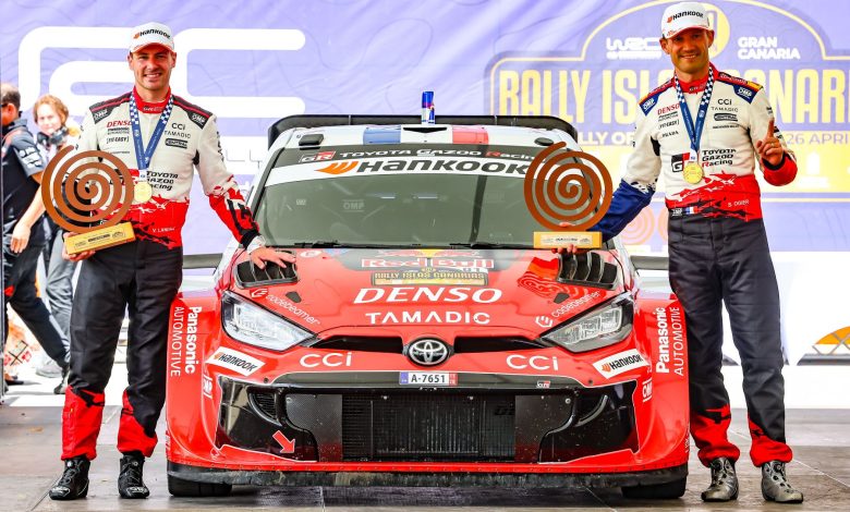 WRC 2026 Sebastien Ogier ha vinto il Rally delle Isole Canarie