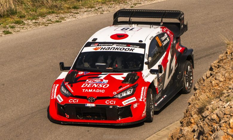 WRC Rally Croazia 2026 Takamoto Katsuta Toyota Yaris Rally1