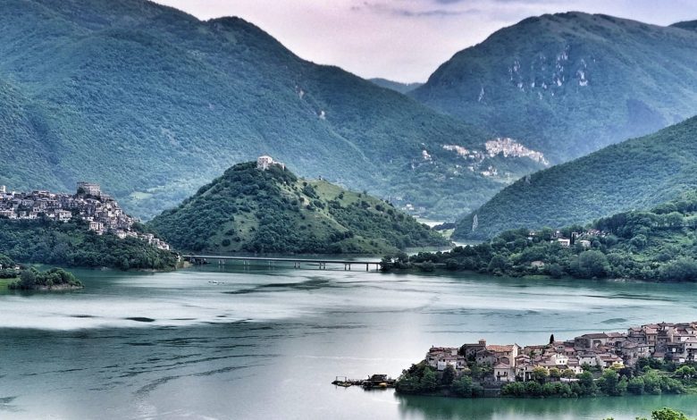 Luoghi per il turismo sostenibile, Lago del Turano RI